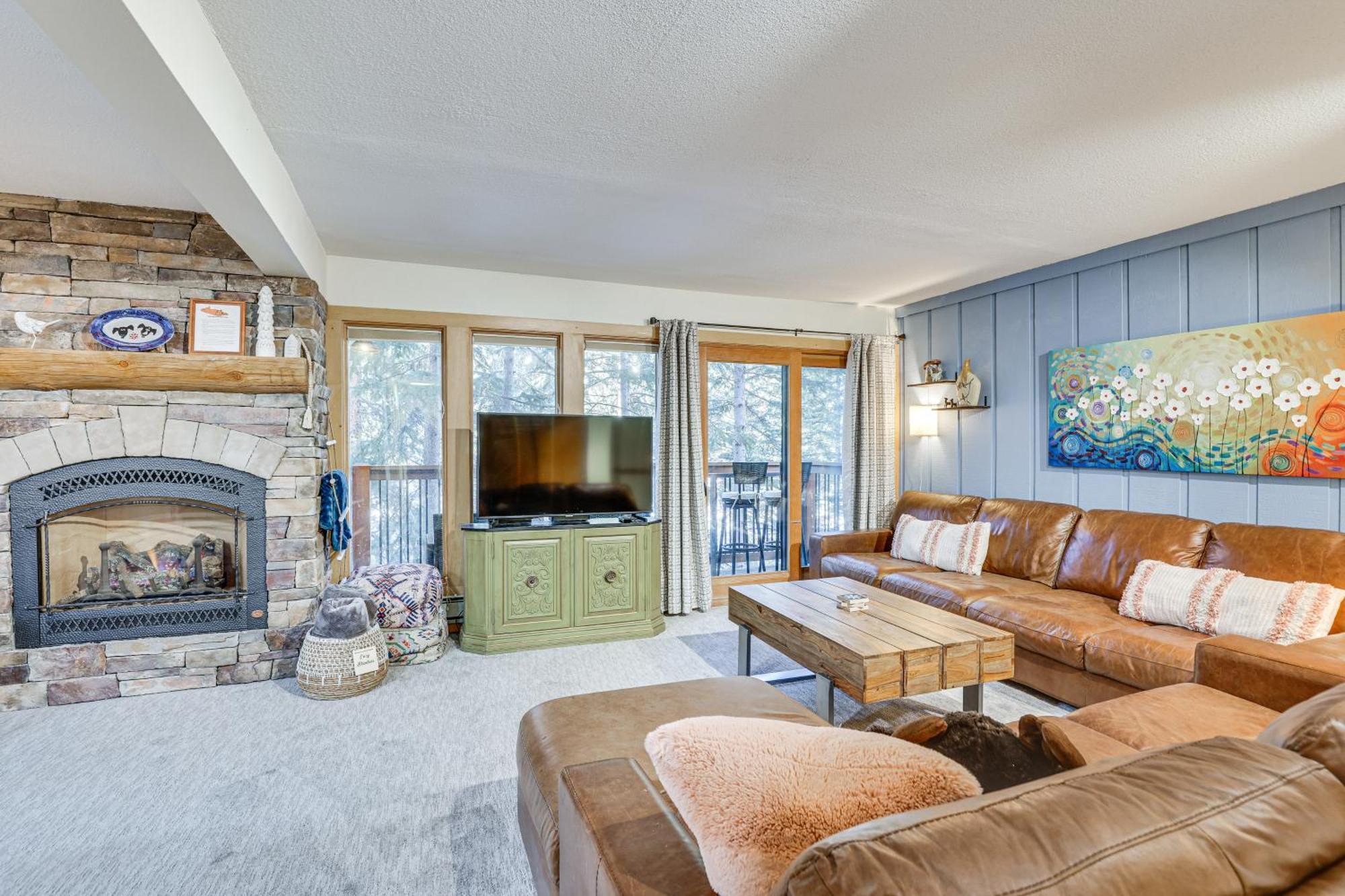 Snowdogs Breck Condo With Fireplace Walk To Lifts 布雷肯里奇 外观 照片